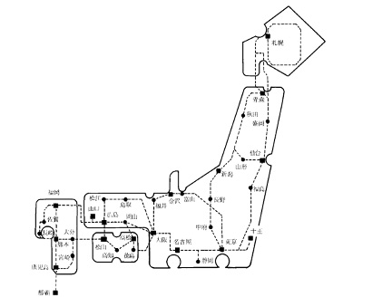 図3.2　4 GHz 帯を用いたアナログ放送テレビ中継回線