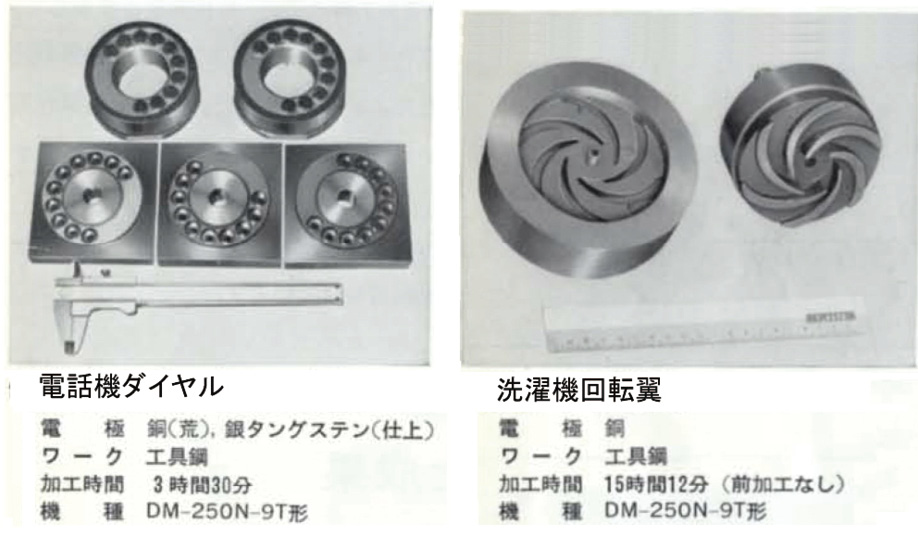 図4.24　プラ型の加工事例（1970年代初頭）
