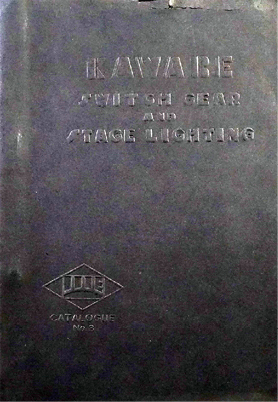 川部配電機器研究所の製品カタログ（1930年代）/資料提供＝港区立郷土歴史館