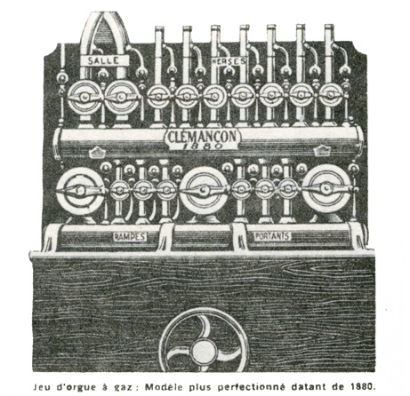 図3.26　クレマンソン社製ガステーブル<sup>26）</sup>