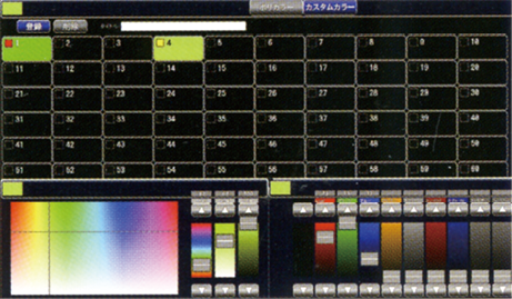 図9. 16　LED 器具の制御画面<sup>16）</sup>