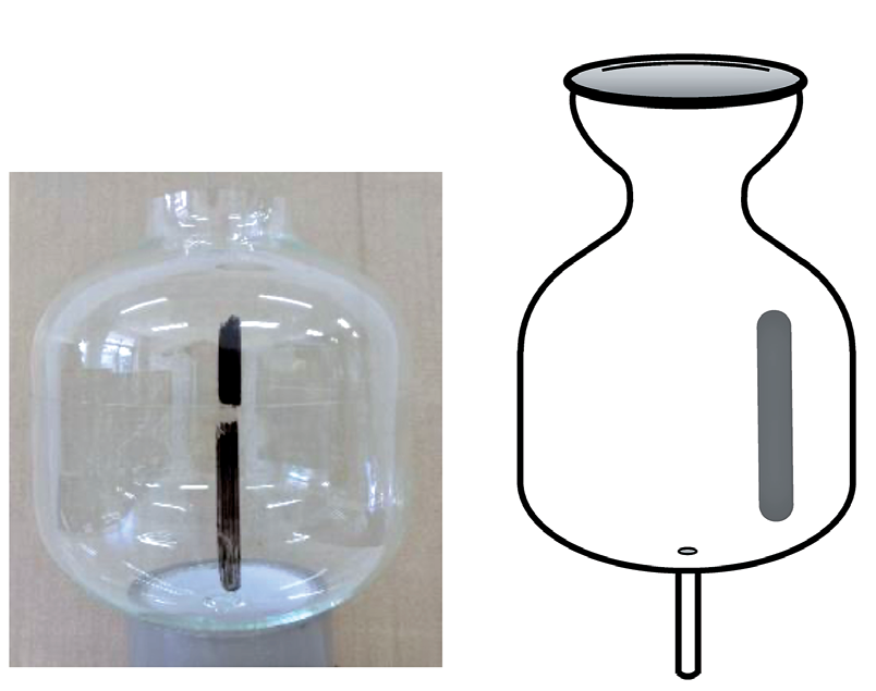 図 5.11　墨付け後の外バルブ 3）