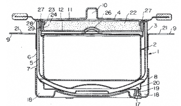 図 7.21　真空保温調理器の概略断面図