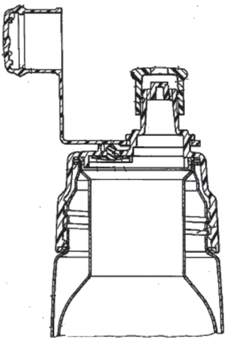 図 7.55　キャップ開栓時