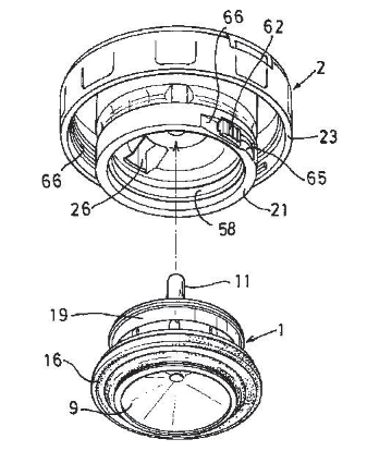 図 7.78　分解中栓、上下栓の外観