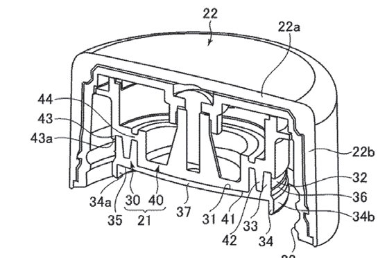 図 7.84　シームレス栓搭載製品の断面構造 3）