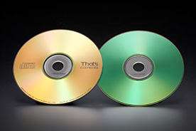 世界初のCD-R（型式名：That’s CD-R）