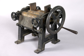 ペイント製造用 手廻しロールミル