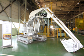 油圧ショベル(ユンボ）Y35