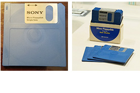 3.5インチ・マイクロフロッピーディスク