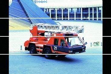 モリタ スーパージャイロラダーシリーズ モリタオリジナル 先端屈折式はしご付消防車スーパージャイロラダー